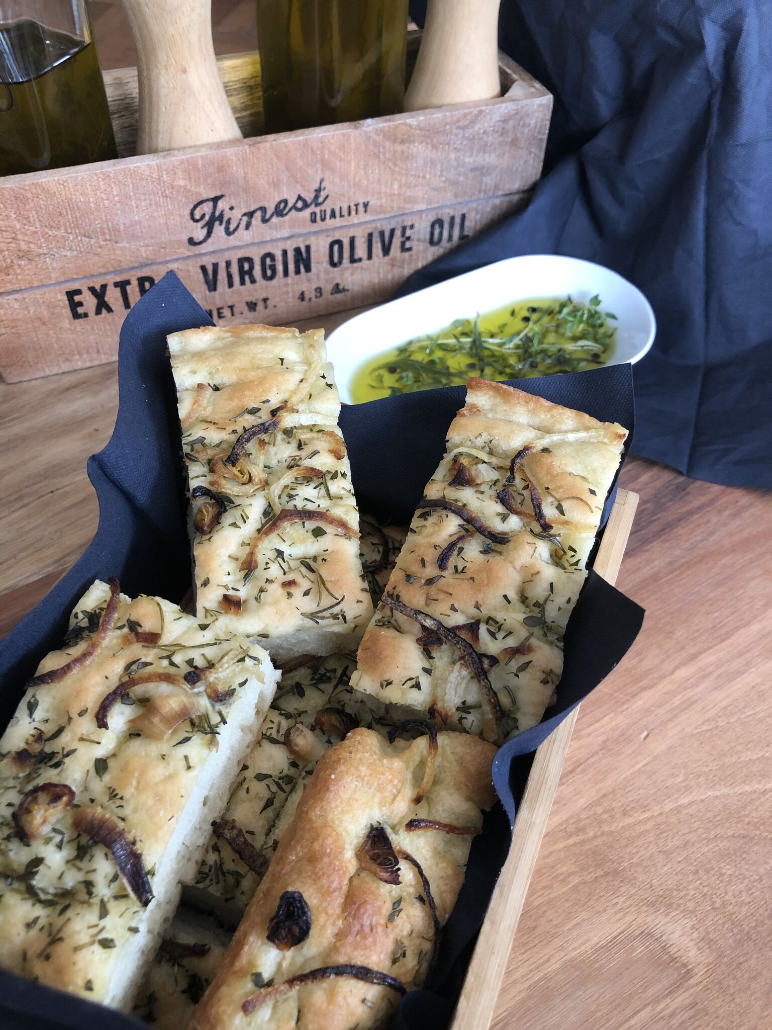 Focaccia tarifi - hazırlık aşaması