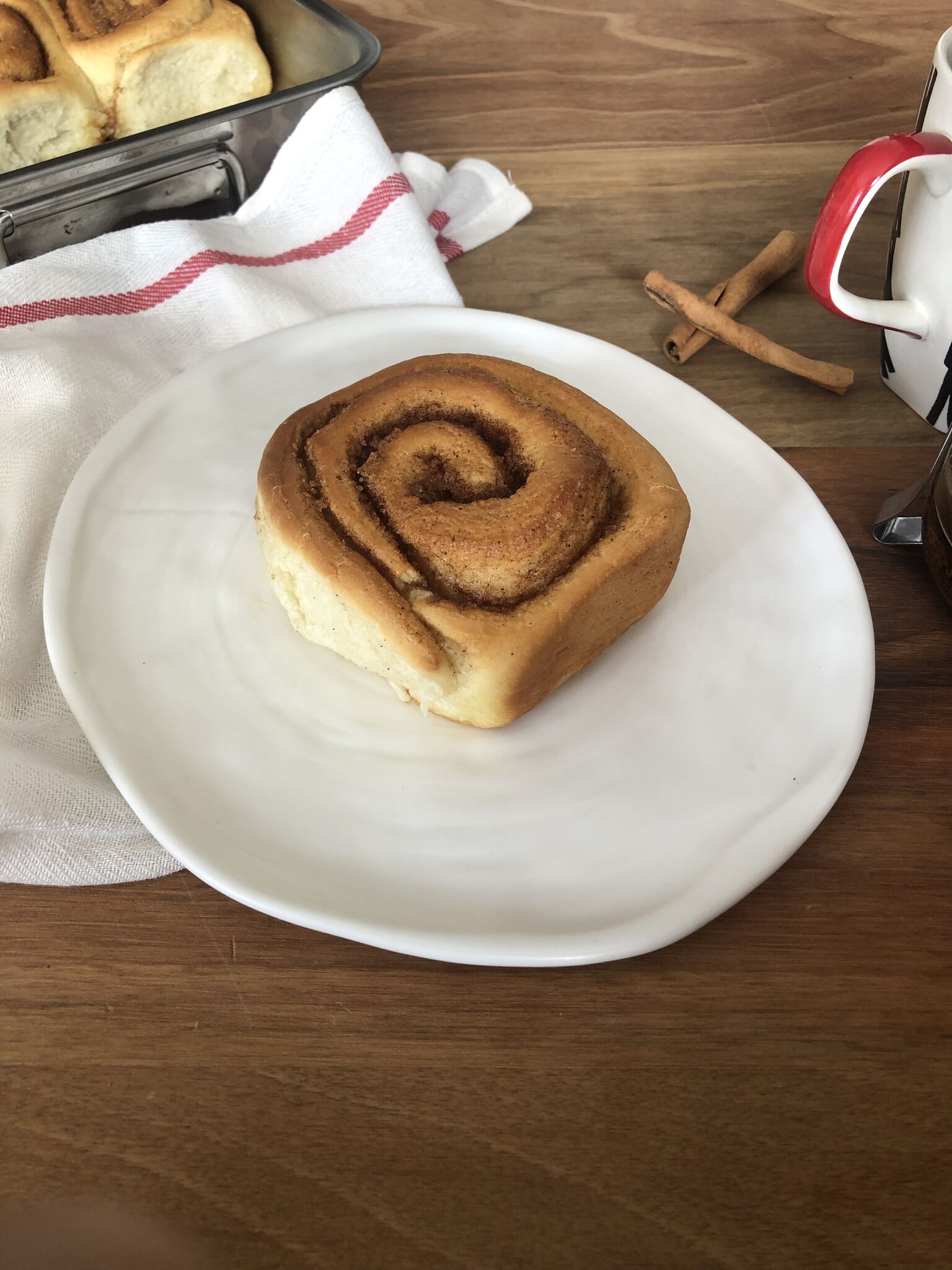 Tarçınlı Rulo (Cinnamon Roll) tarifi - hazırlık aşaması