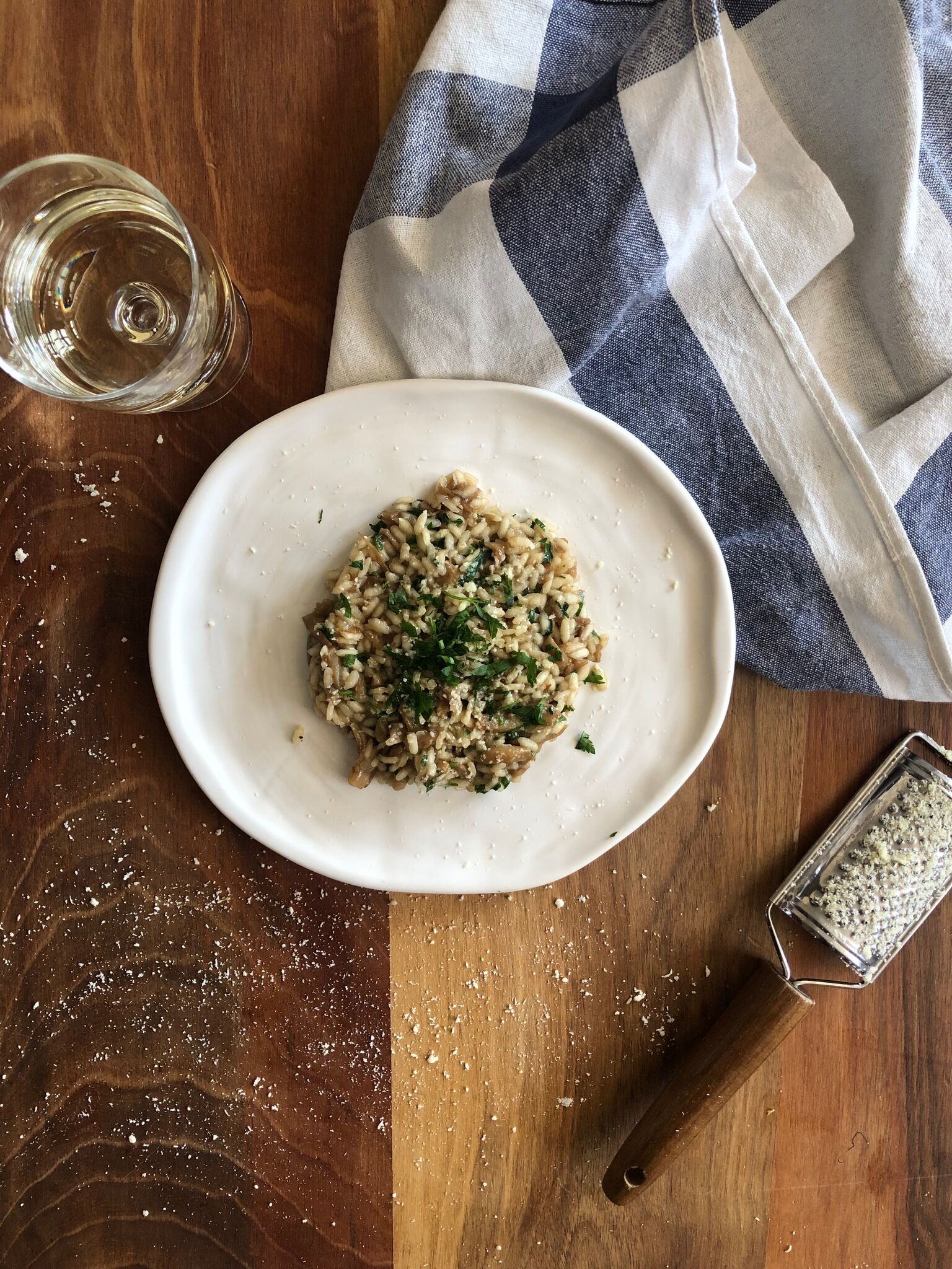 Mantarlı Risotto tarifi