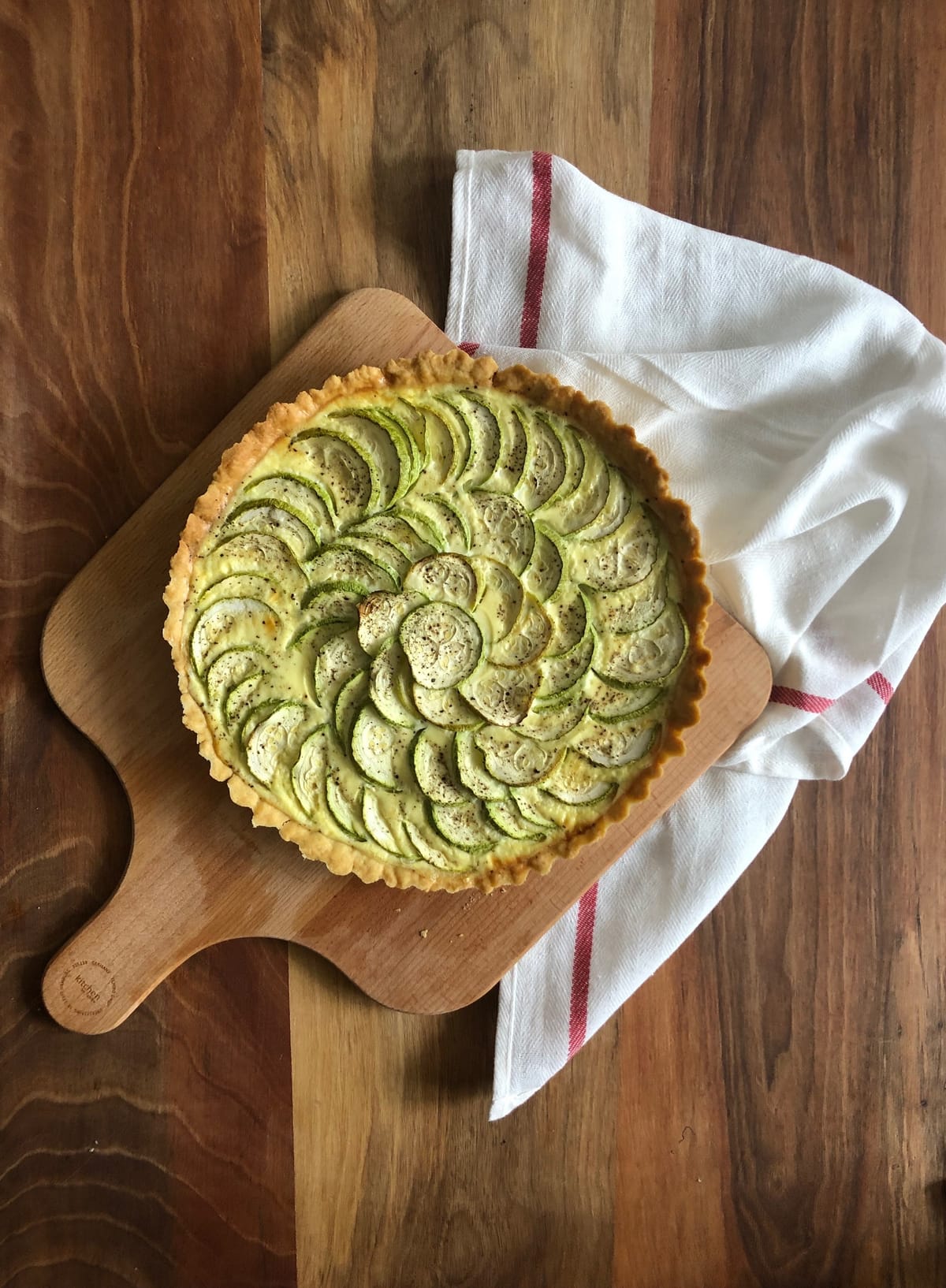 Kabaklı Kiş (Courgette Quiche)