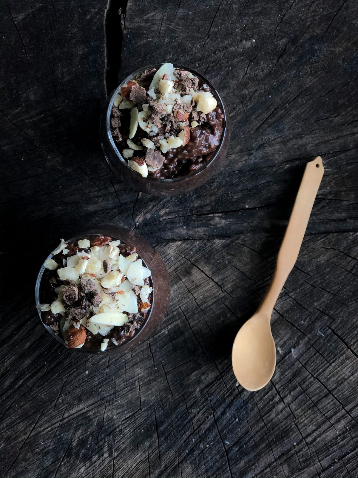 Çikolatalı Chia Puding