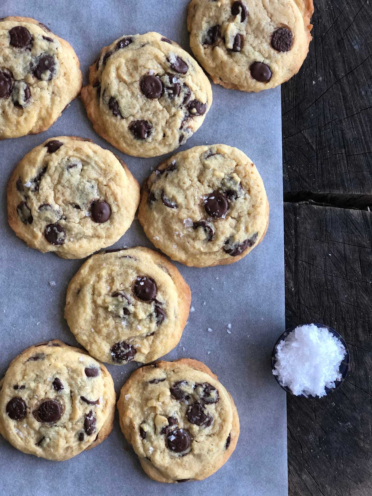 Tuzlu Çikolata Parçalı Kurabiye - Salty Chocolate Chunk Cookie