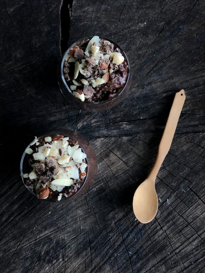 Çikolatalı Chia Puding tarifi