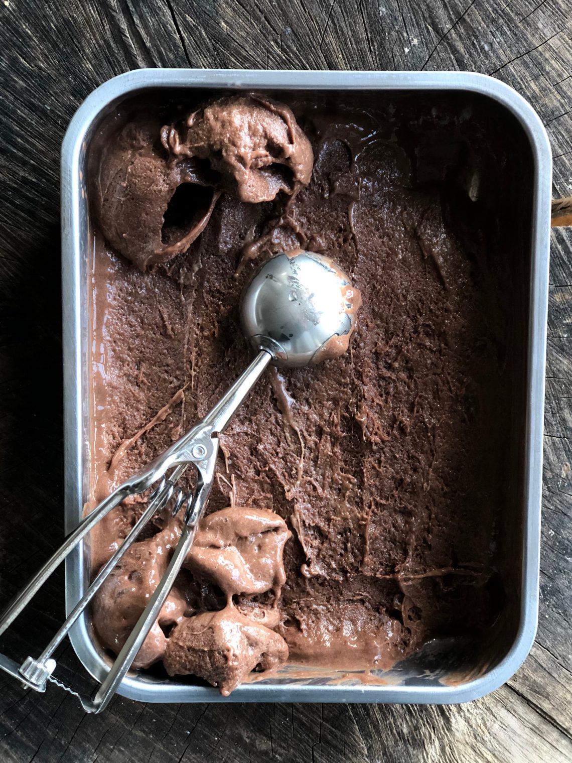 Ev Yapımı Kakaolu Dondurma Amatör Bir Aşçı